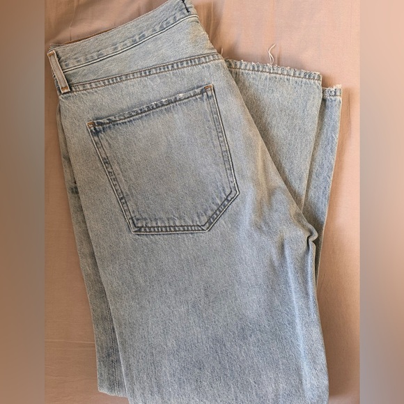 Agolde High Rise Riley Cropped Jeans - Picture 5 of 10